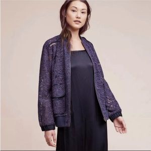 ✨ Anthropologie Miranda Bomber Jacket Sz M